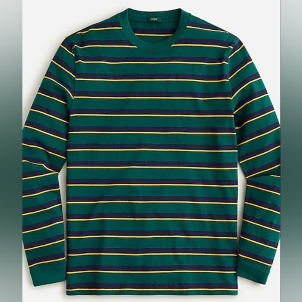 NWT J. Crew Premium Weight Long Sleeve Tee